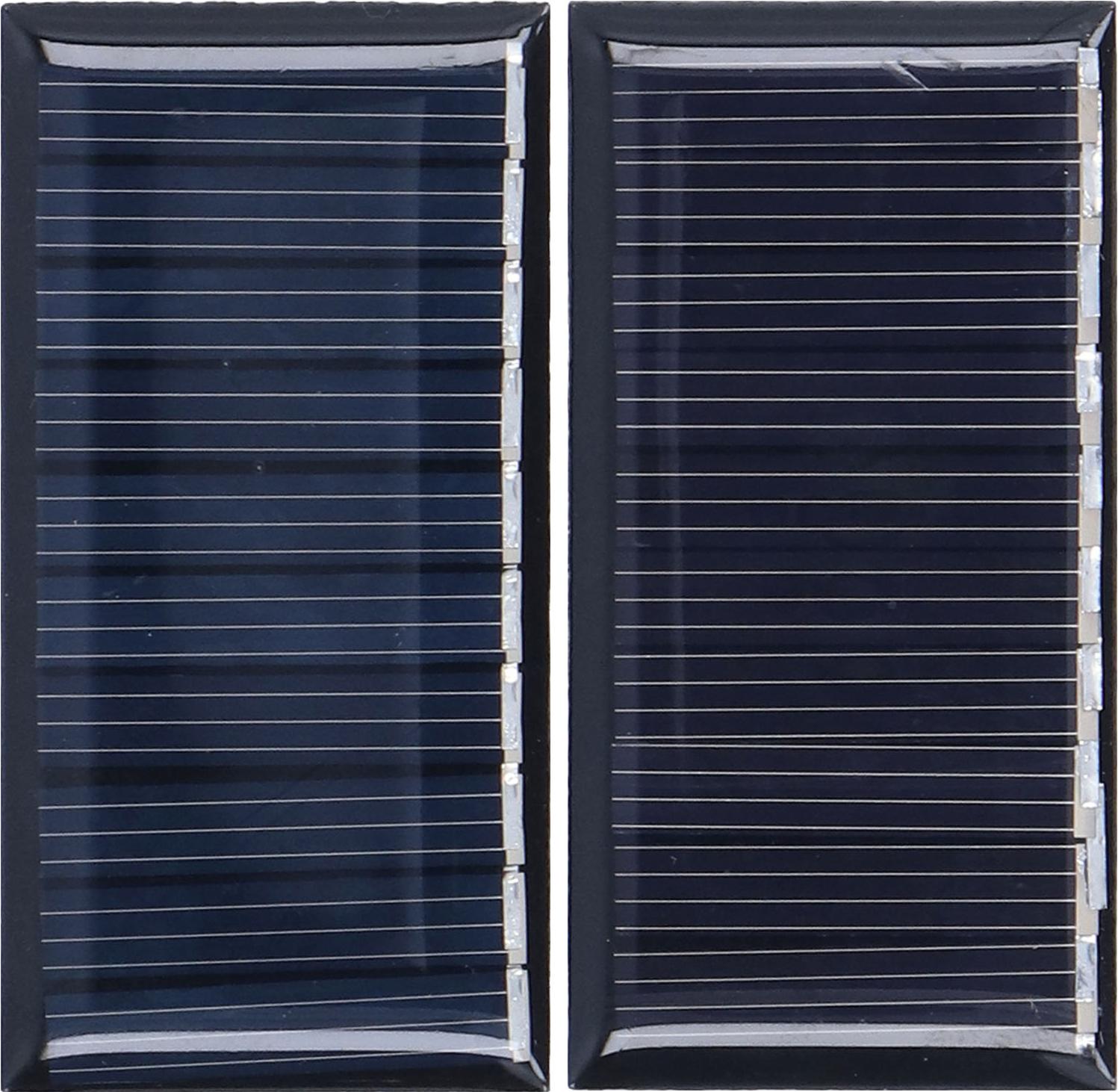 2Pcs Mini solárne panely 0,25W 5V Prenosný mini polykryštalický kremík odolný voči poveternostným vplyvom Odolný široko  mini solárny článok