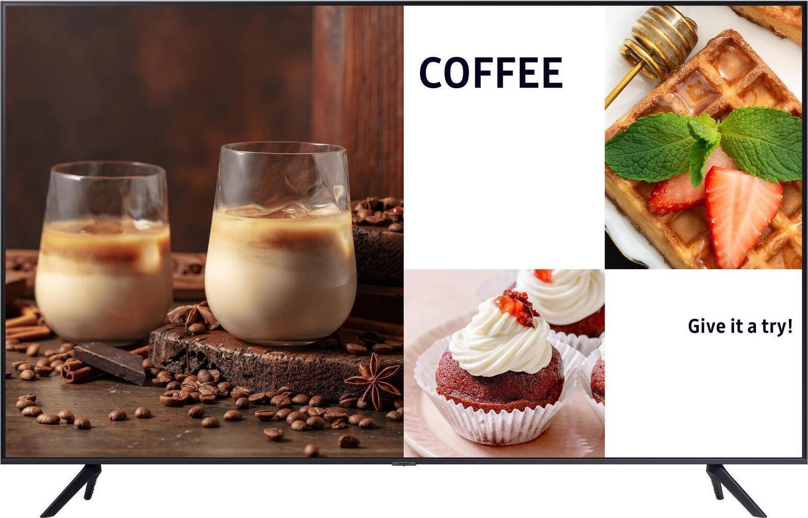 Samsung BE55C-H - LCD televízor s uhlopriečkou 138 cm (55") série BEC-H s LED podsvietením - Crystal UHD - Digital Signage - Smart TV - Tizen OS - 4K UHD (2160p)