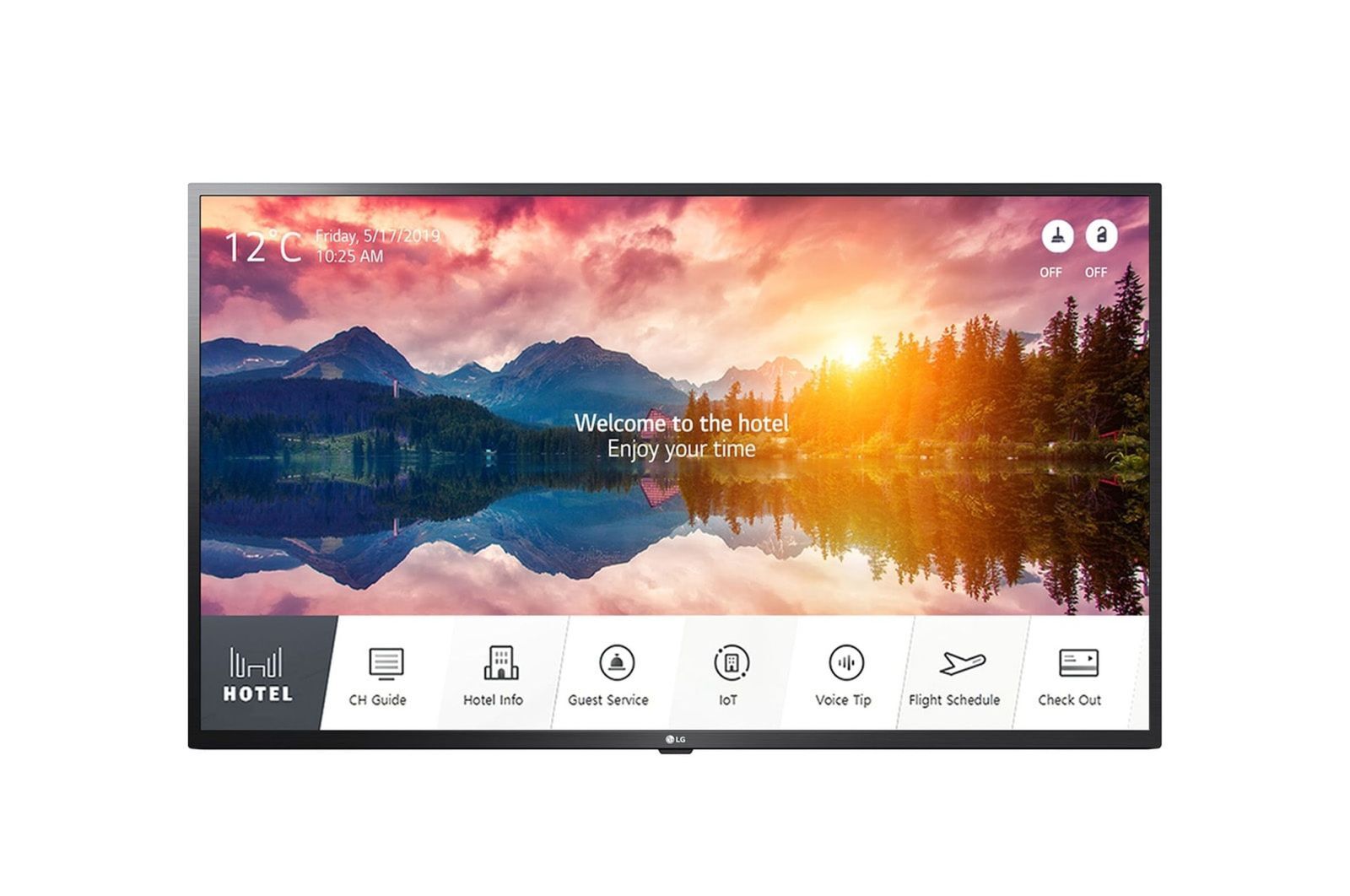 LG 50US662H9ZC 50" Smart Hotel UHD TV DVB-T2/C/S2 WiFi