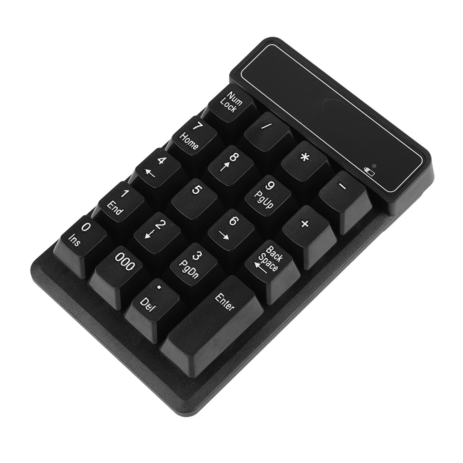 Cocosity Kabellose numerische Tastatur,Kabellose numerische USB-Tastatur,Kabellose numerische Tastatur,Kabelloser Nummernblock,Kabellose numerische 2.4GHz-Tastatur