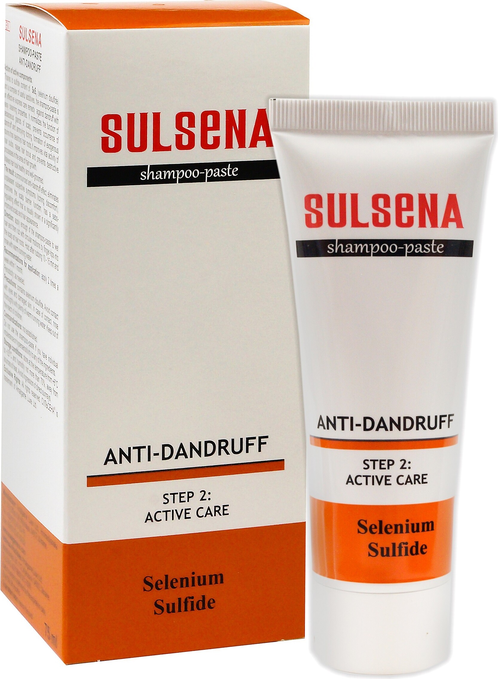 Šampón-pasta na vlasy proti lupinám Sulsena Anti-Dandruff, 75 ml