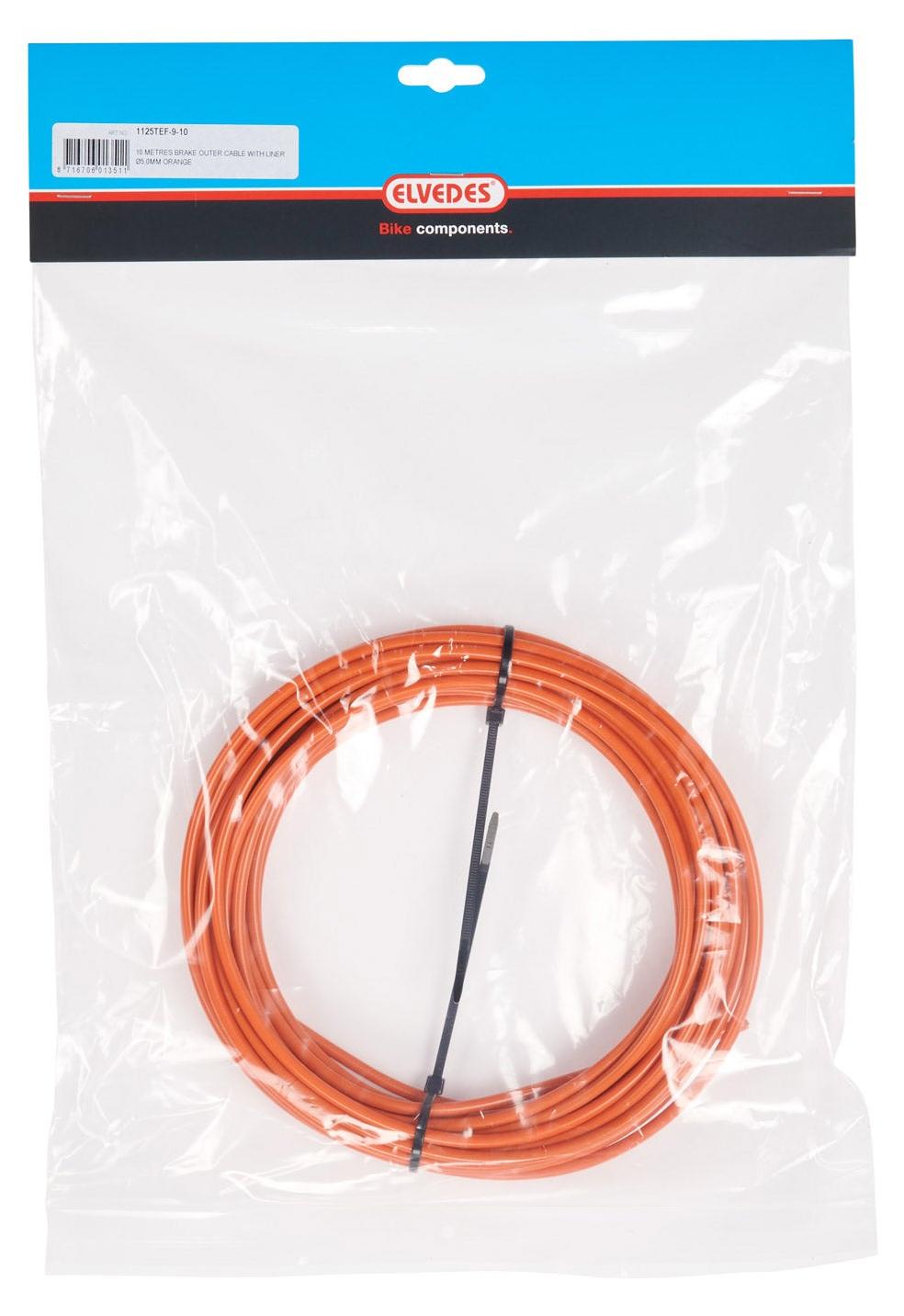 ELVEDES Rem-Outder-Kabel 5 mm (10 m) Oranje Liner 1125TEF-9-10