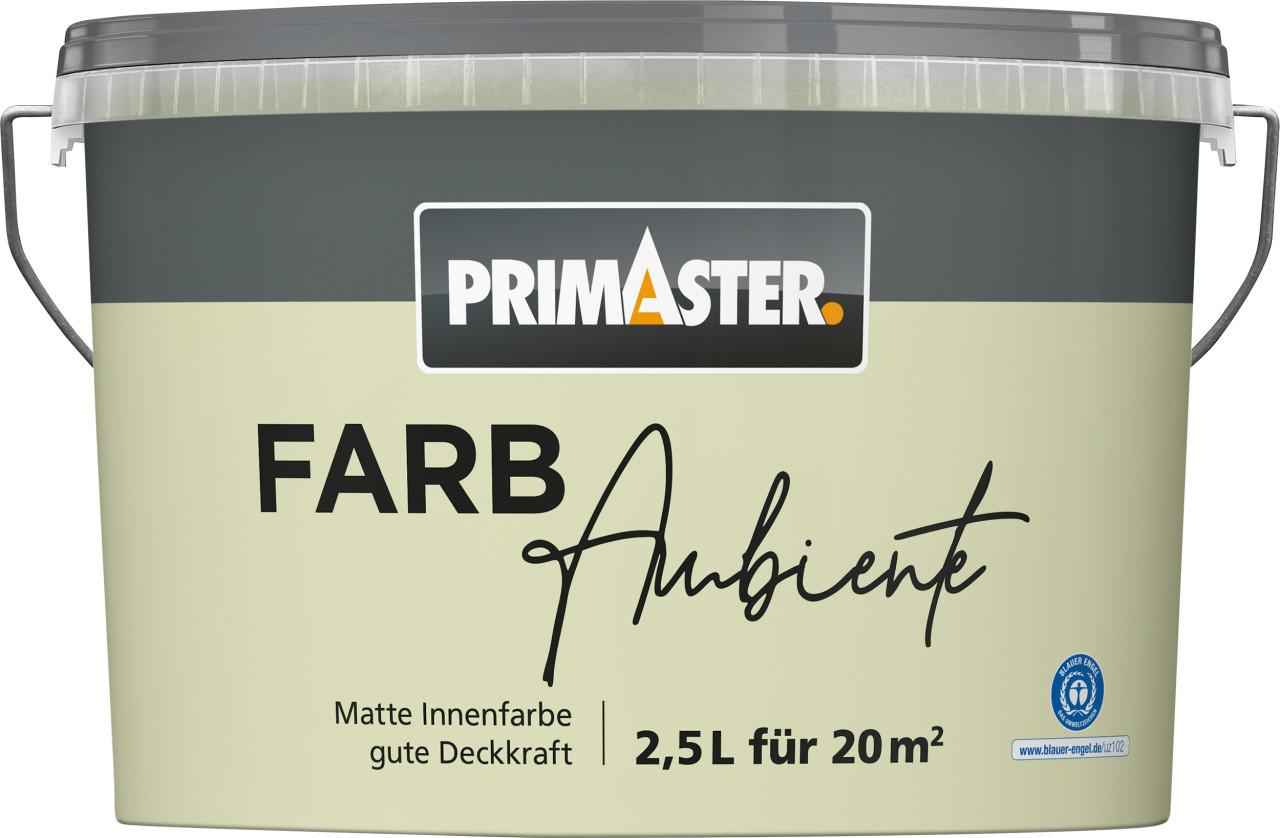 Primaster Farbambiente Wandfarbe matt matcha 2,5 L