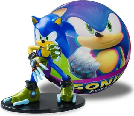 PMI Kids World P.M.I. Sonic Prime Capsule Articulated - Figur mit Zubehör (7,5cm) Náhodný výbr - nelze si vybrat variantu