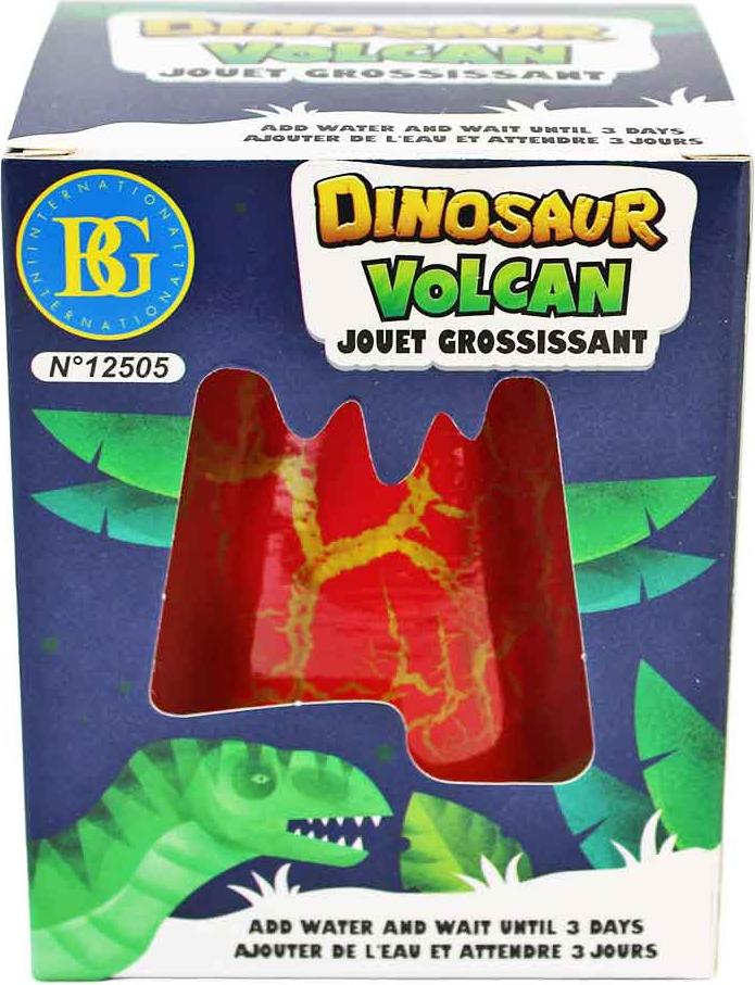B&G Wachsender Dino im Vulkan - ca. 7cm