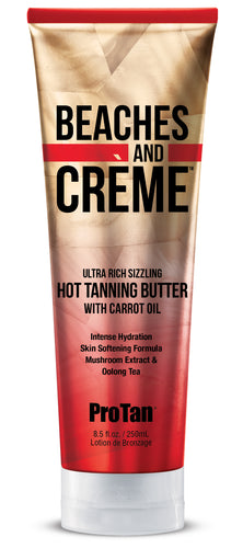 Protan-Strände und Creme Butter Butter Hot 250ml