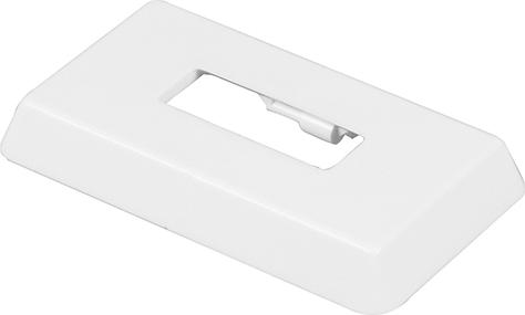 Kermi krycia doska pre montáž na podlahu v surovom stave 30x10mm, biela