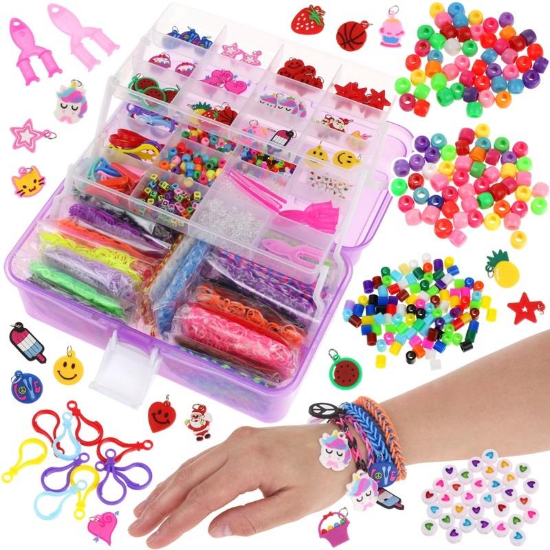 Nobo Kids Loom Bands zur Herstellung von Armbändern 10.000 Stück