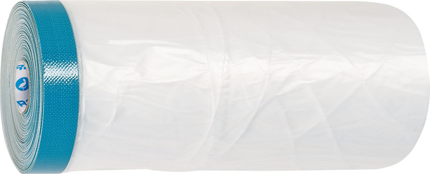 Storch Malerwerkzeuge & Profigeräte GmbH CQ UVX Folie, 180 cm/ 16 m, mit Gewebe-Klebeband 489560