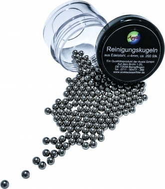 Acala Reinigungskugeln aus Edelstahl