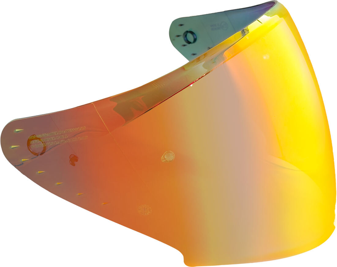 Roter schillernder Visier für CGM 127 DEEP Jet Helm 9127-AL6-03P