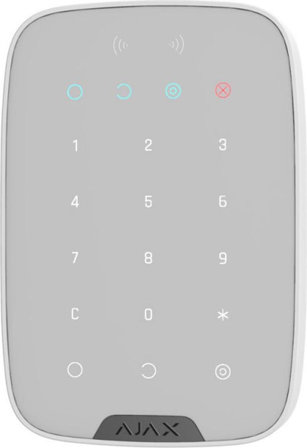 Ajax KEYPAD WRL/PLUS Baltas 38253 AJAX KEYPADPLUSW