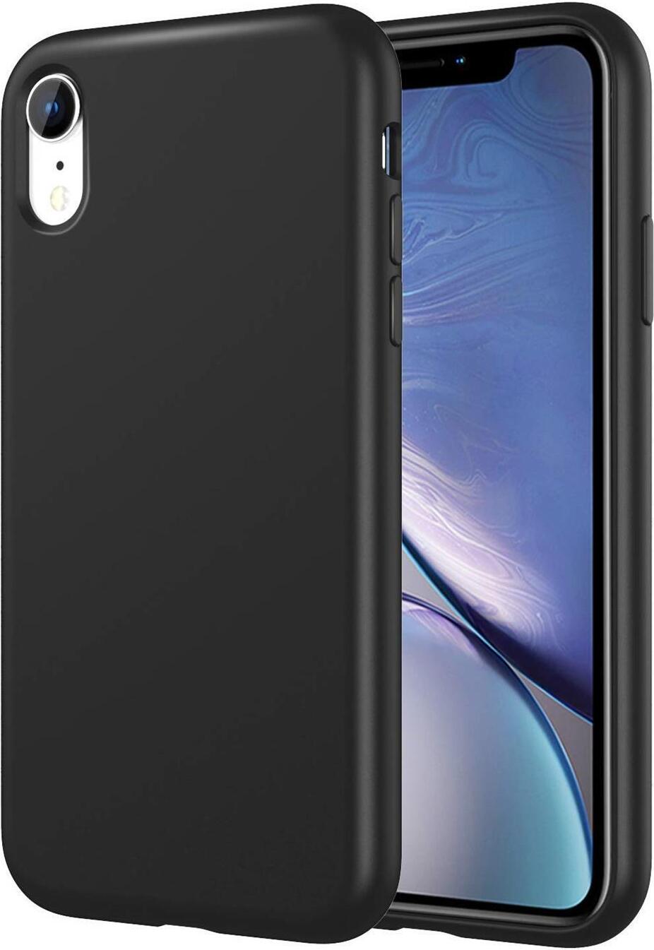 IPhone XR schwarz 128 GB mit Hülle von Apple popular