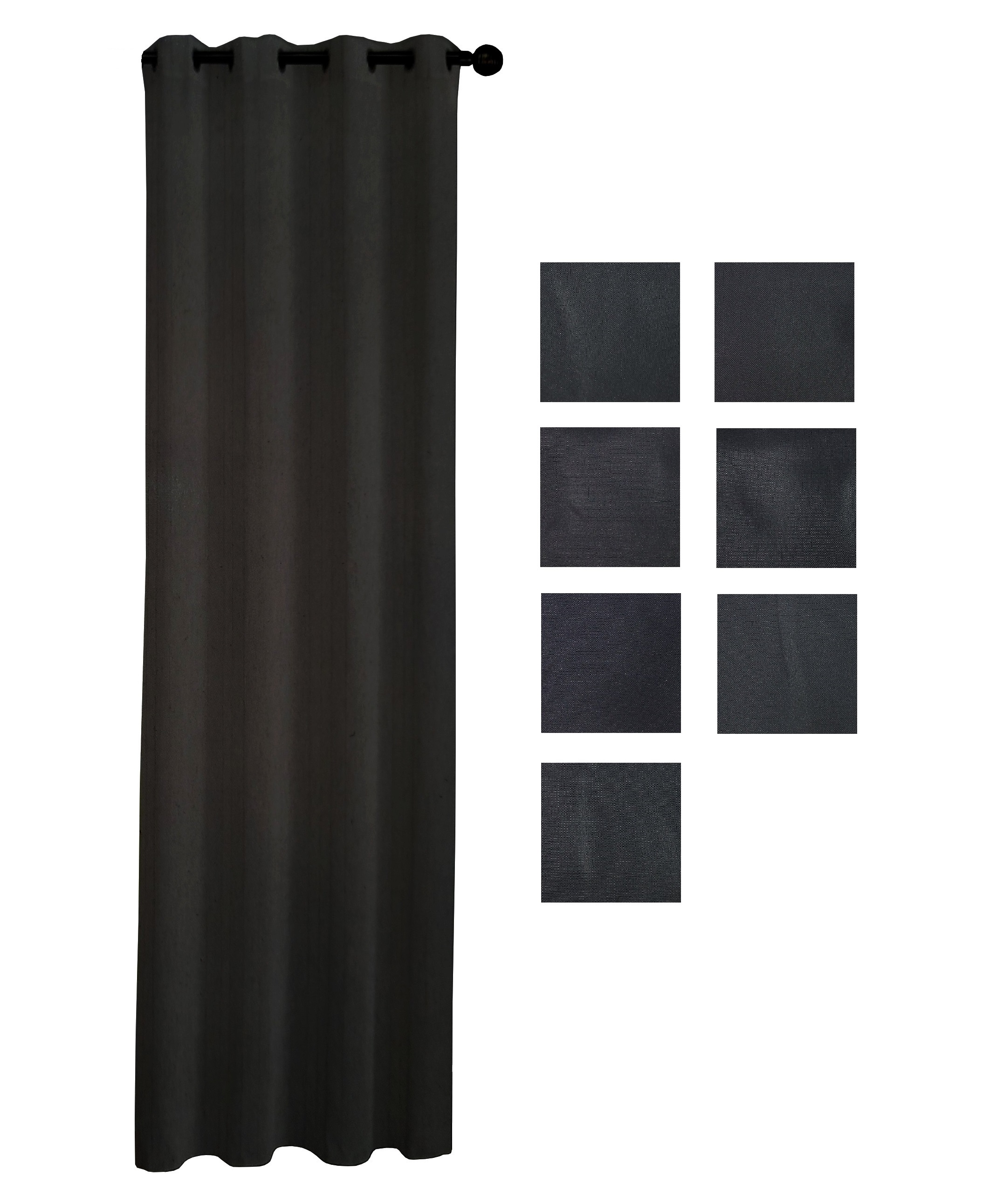 Verdunkelungsgardine Shadow Vorhang mit Universalband, 18,99 €