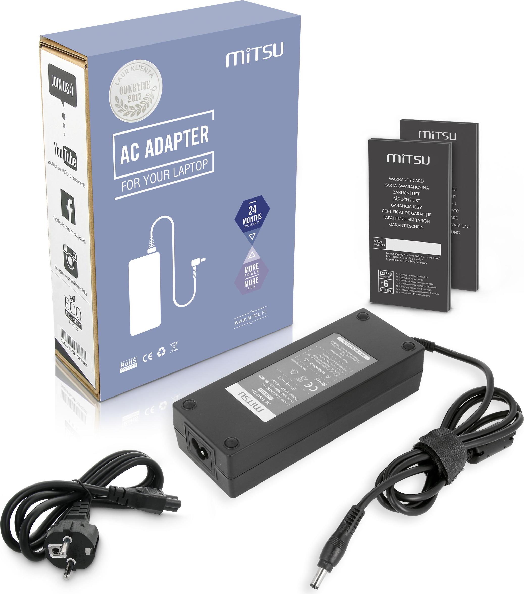 Nabíjačka pre Lenovo 19,5 V 6,15 A 120 W 5,5 x 2,5 mm