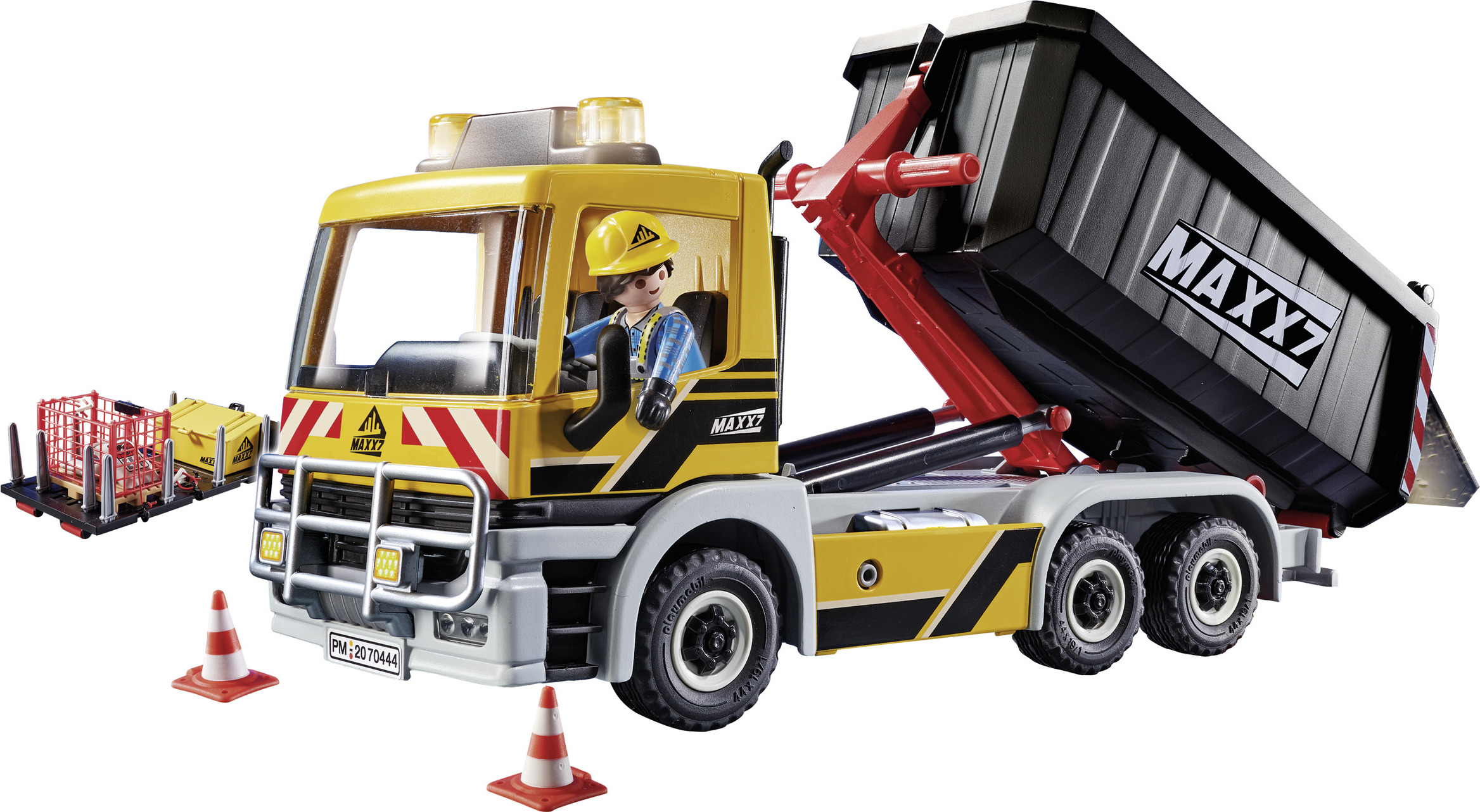 PLAYMOBIL City Action 70444 LKW mit Wechselaufbau
