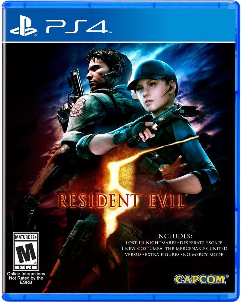 Digital Bros Resident Evil 5, PS4, PlayStation 4, Režim multiplayer, M (Mature)