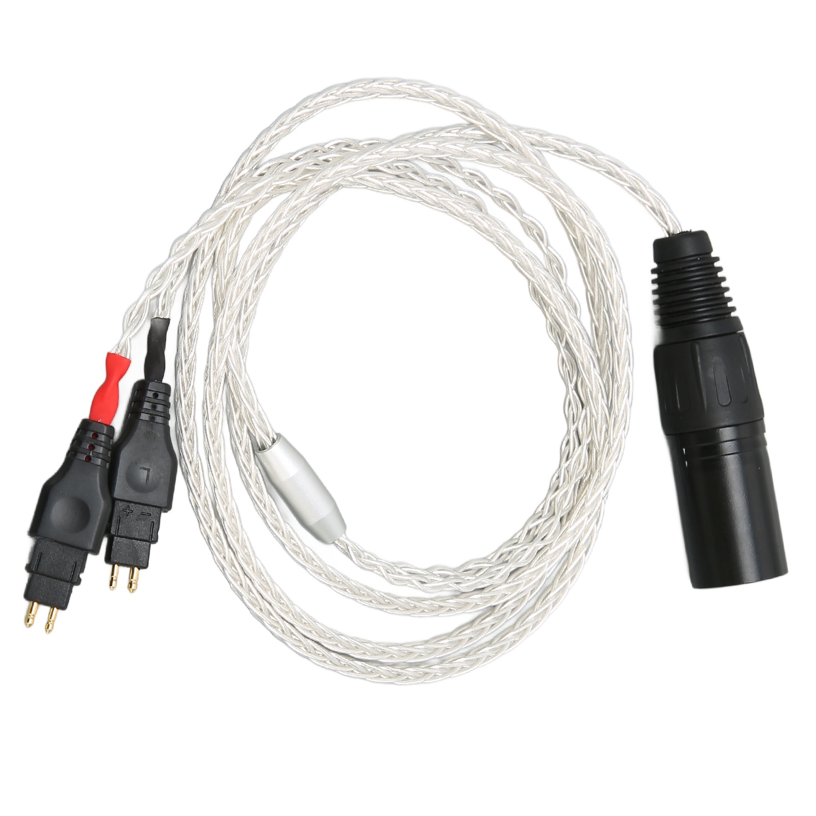 Kábel slúchadiel XLR 4 Pin Male pre HD600,Kábel slúchadiel XLR 4 Pin Male pre HD580,Kábel slúchadiel XLR 4 Pin,Kábel slúchadiel 4 Pin pre Sennheiser,Kábel slúchadiel pre ľavý a pravý kanál,Príslušenstvo pre Sennheiser