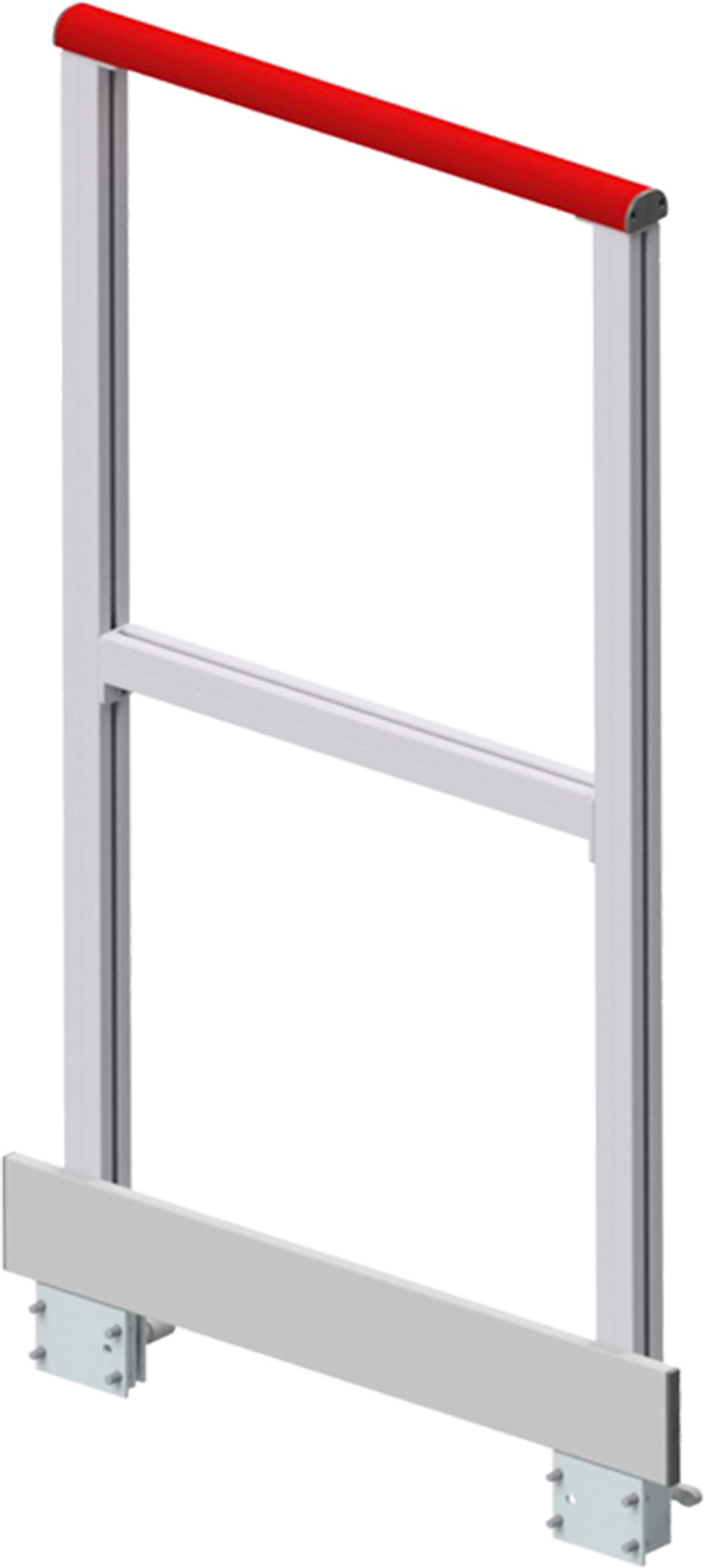 Hymer Plattformgeländer stirnseitig für 2220+2221+6884, für Plattformbreite 1000 mm 22990032