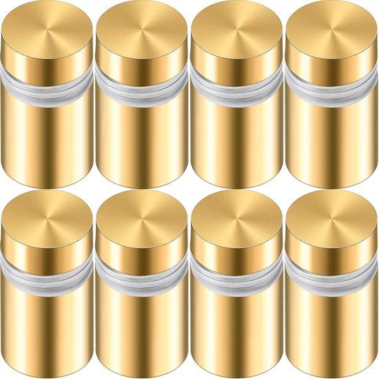 OEM 8 Stahlhalterungen für Werbebannern, Metallbefestigungsmaterial für das Aufhängen von Acryl-Fotoleisten - 16x50mm 2026
