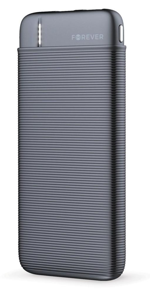 Forever Powerbank TB-100S 5000 mAh schwarz Steckdose H-7058