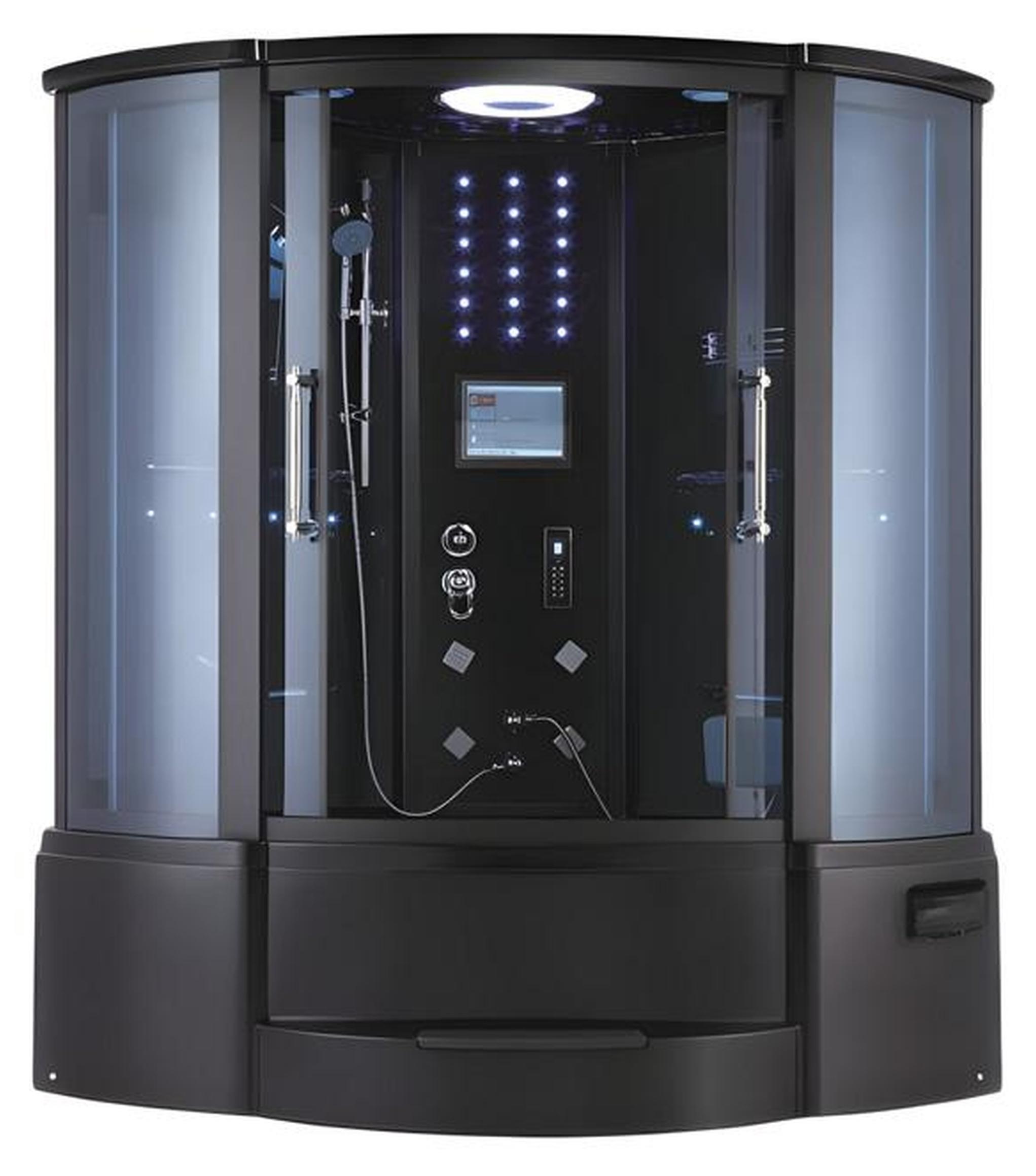 AEA Komfortdusche Duschkabine Glaskabine Glasdusche Duschabtrennung 150x150 cm