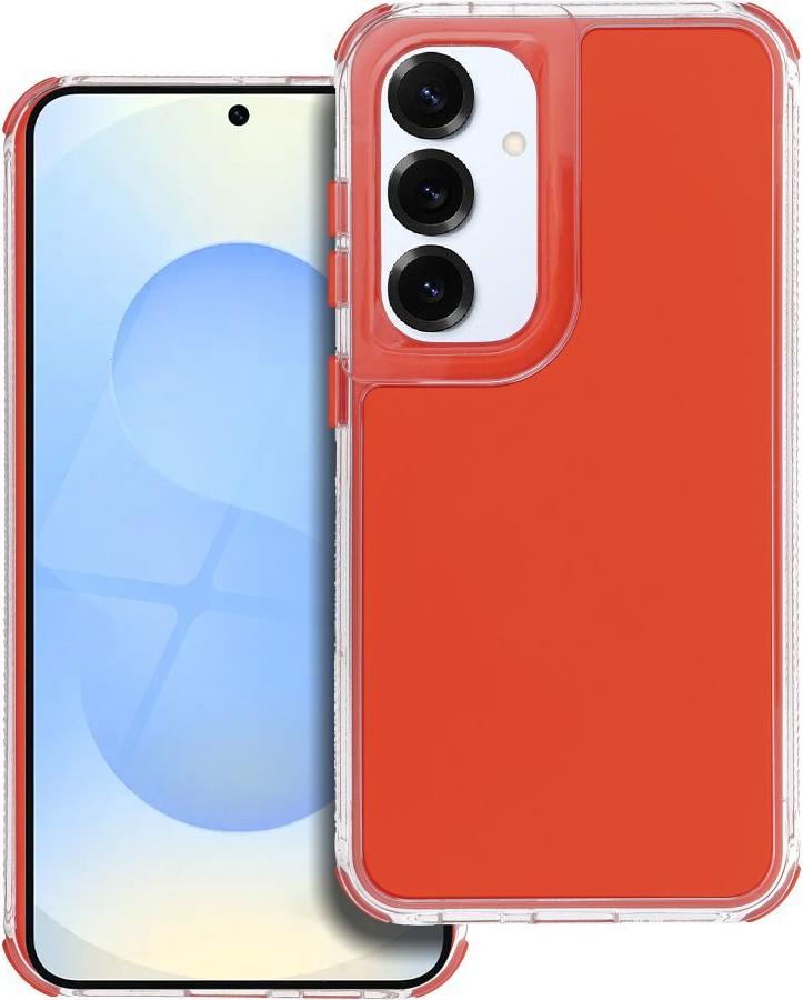 Puzdro na mobilný telefón MATRIX vhodné pre SAMSUNG S25 oranžové