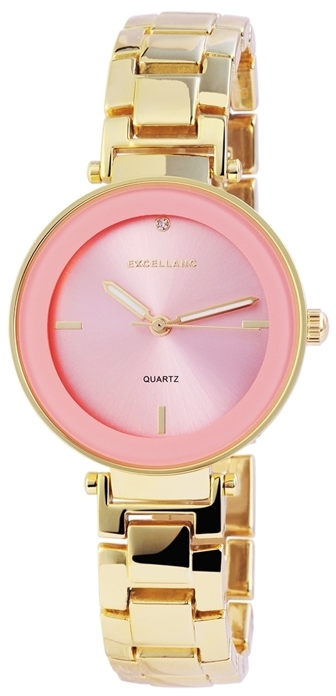 Excellanc Damenuhr mit Metallarmband 180505500038