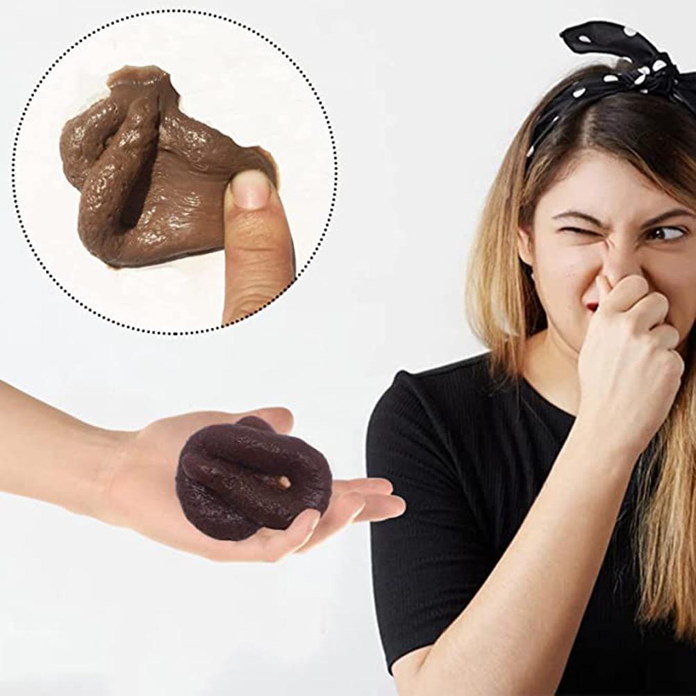 Gistuch Künstlicher Poop, realistischer Stuhlgang, Neuheit, schwimmendes Spielzeug, Streich, lustiges Geschenk für Scherztrick