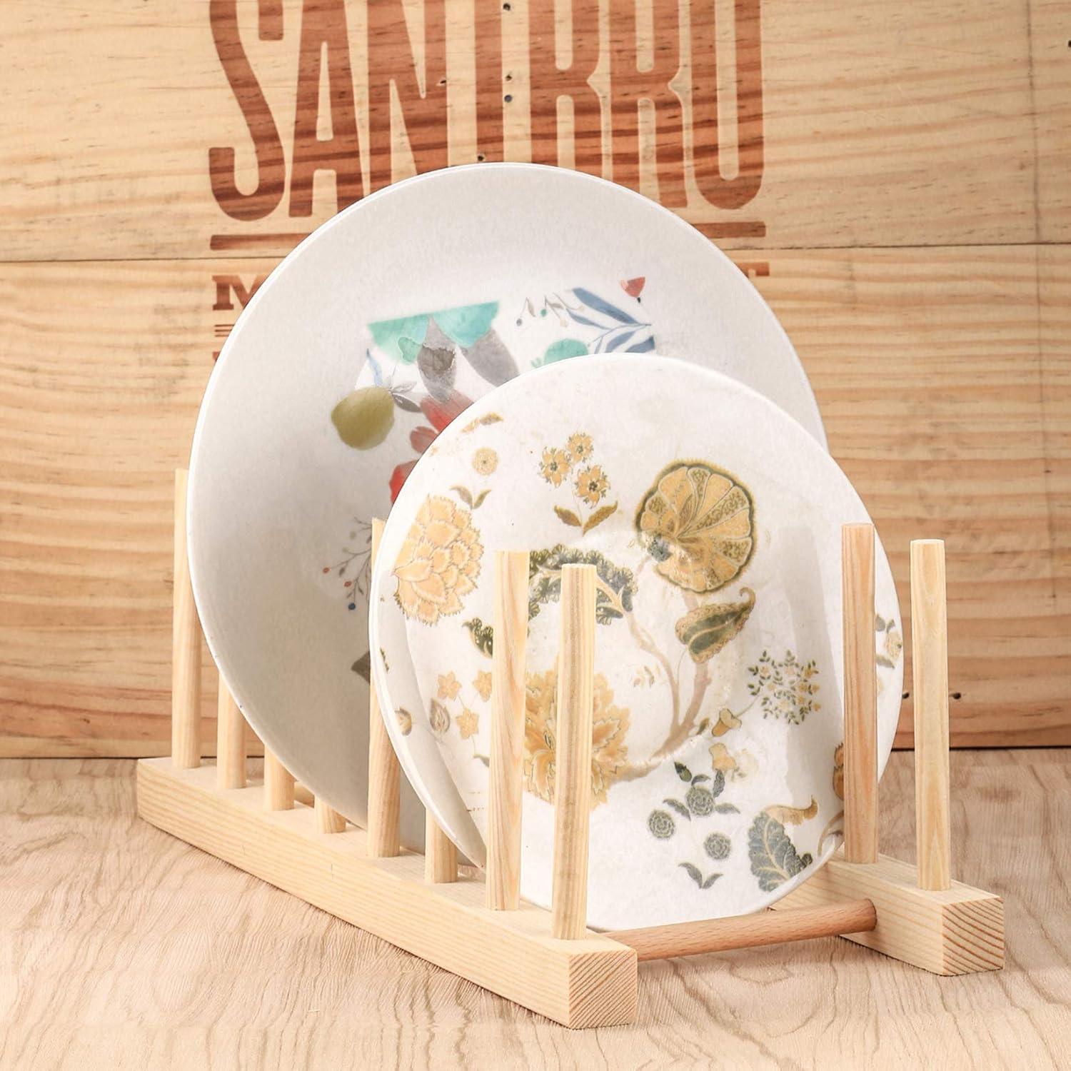 Markenlos Geschirrregal - Küchenschrank - Schrank Organizer - Geschirr Organizer - Pfannenregal - Aufbewahrungsregal