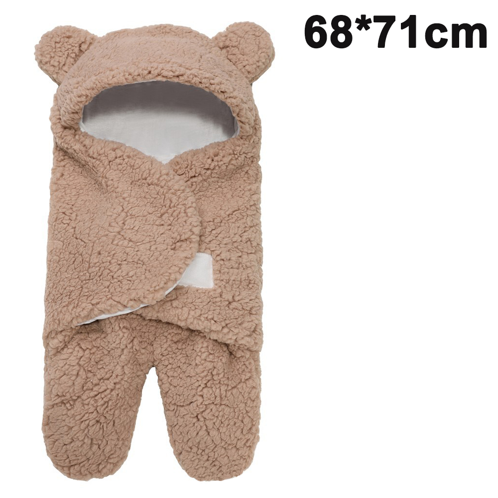 Baby Schlafsack 70x35cm - Gestrickter Pucksack Für 1-3 Jahre