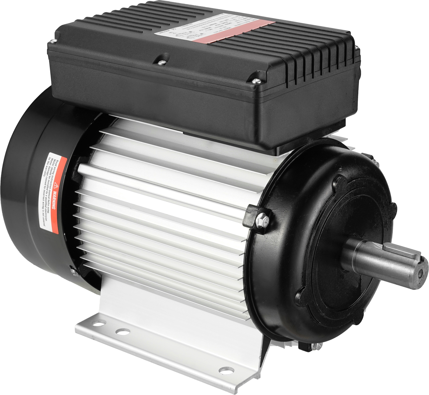 SucceBuy 2,2 kW Elektromotor 2800 U/min, Wechselstrom 220–240 V, 13,8 A, 90 l, B3-Rahmen. 24 mm Keilwelle, Drehung im Uhrzeigersinn/gegen den Uhrzeigersinn ML90L-2-2.2kW-B3 (IP55)