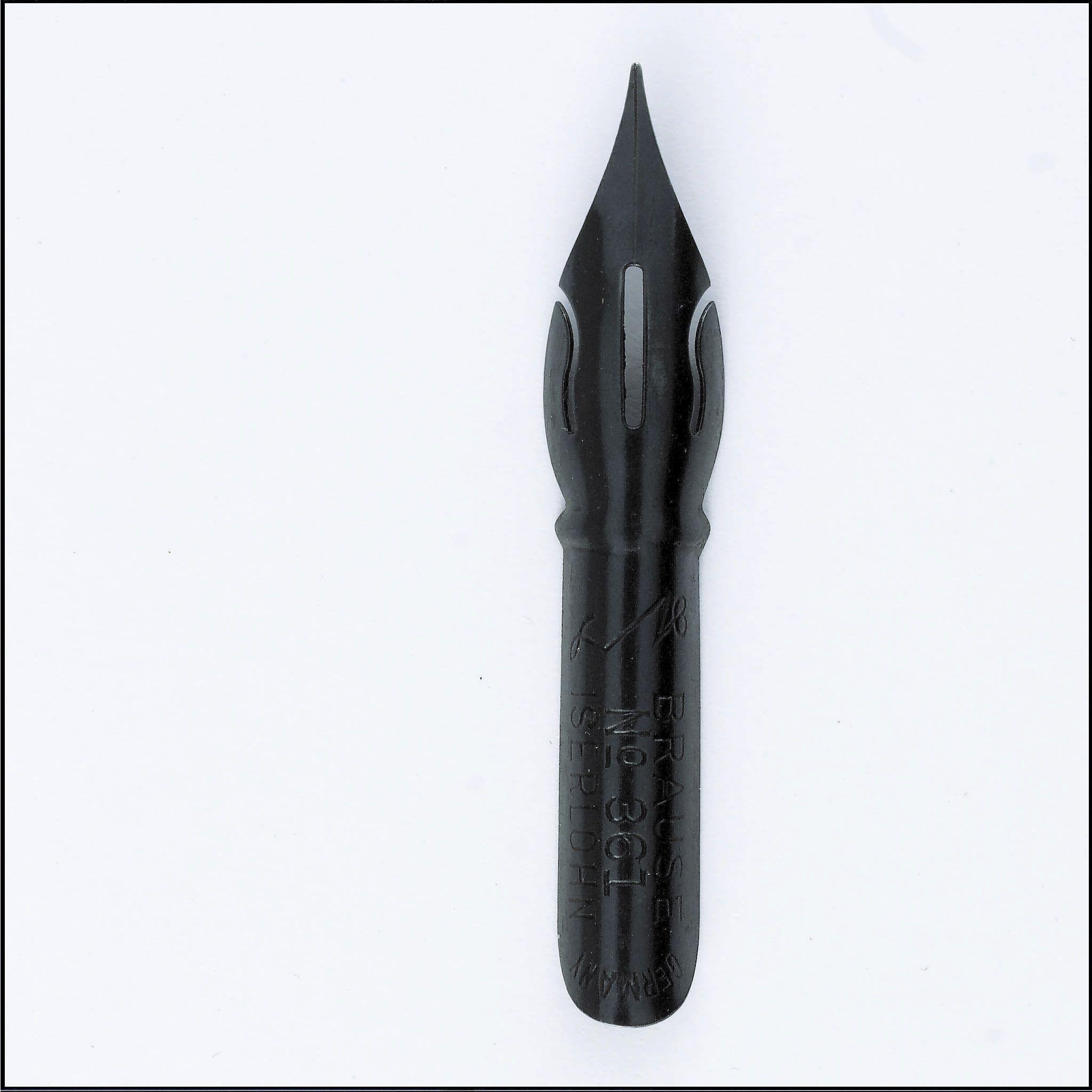 Brause Schachtel mit 50 Schreibfedern Stenofeder 361B