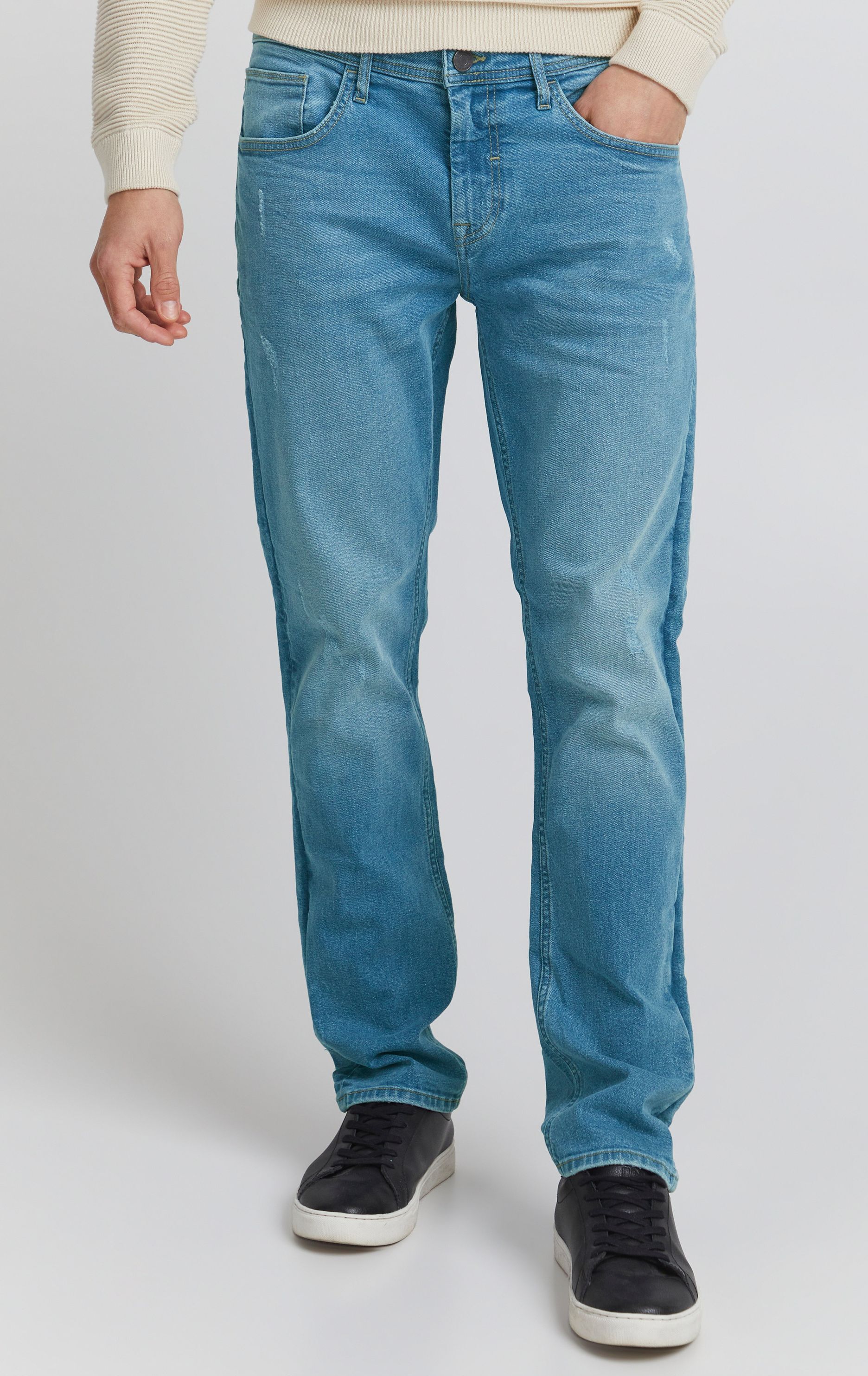 11 Project PRVerner Herren Jeans Hose Denim 5-Pocket-Schnitt Regular Fit