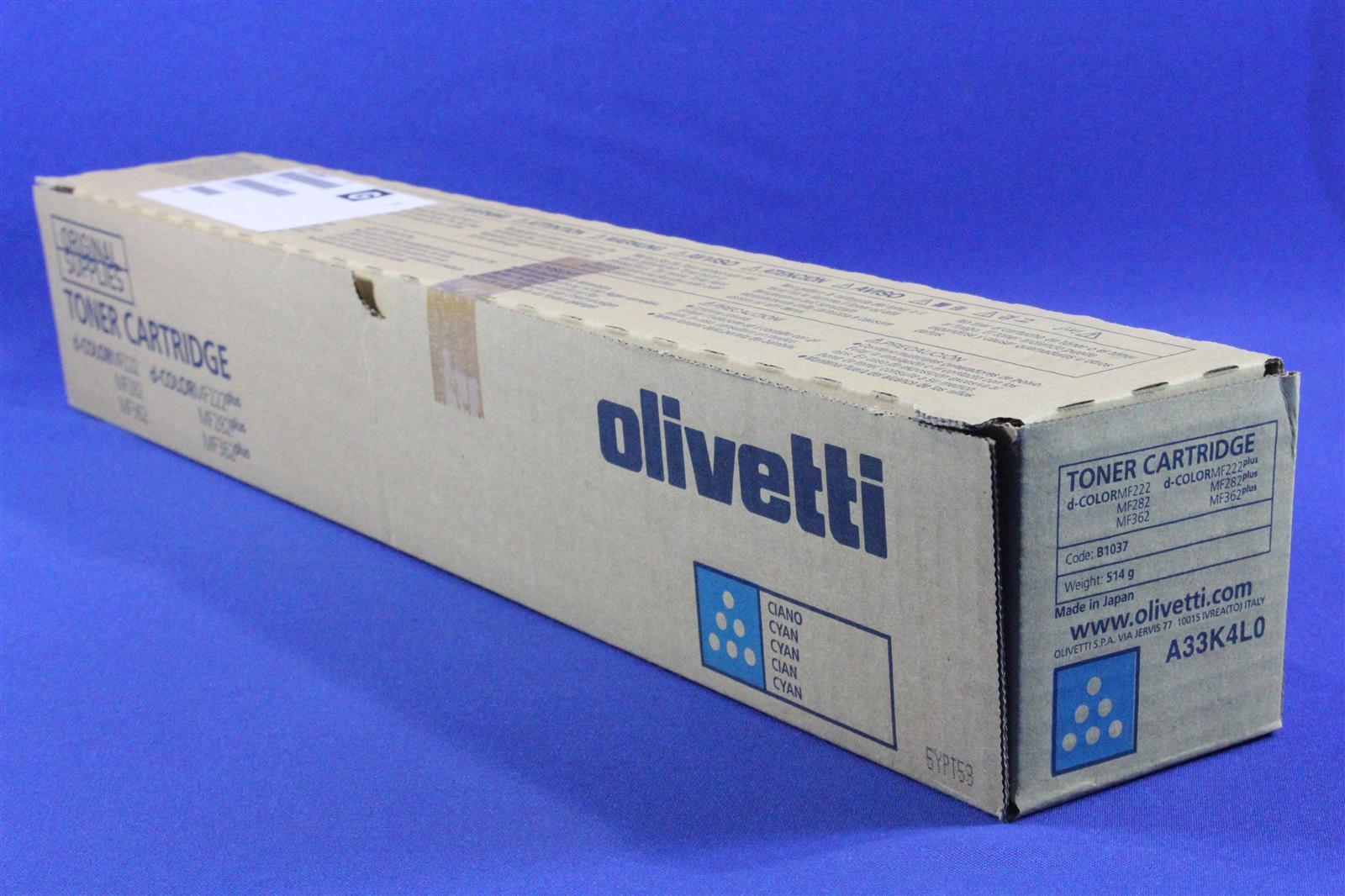Olivetti B1037 tonerová kazeta 1 ks Originálna azurová