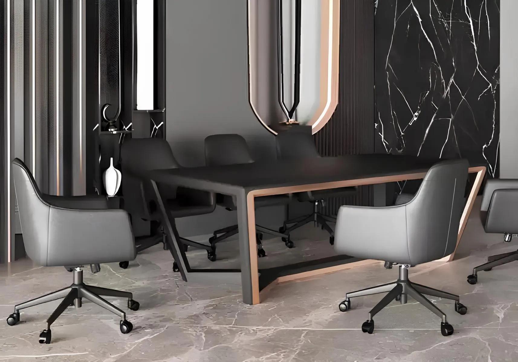 AEA Massivholz Konferenztisch Besprechungstisch Büromöbel Designer Tische JVM4067282292369