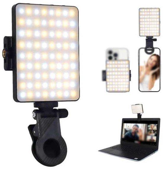 OEM Elektrische Selfie-Lampe, 2700-6500K, für Video- und Fotobearbeitung, schwarz. 2026