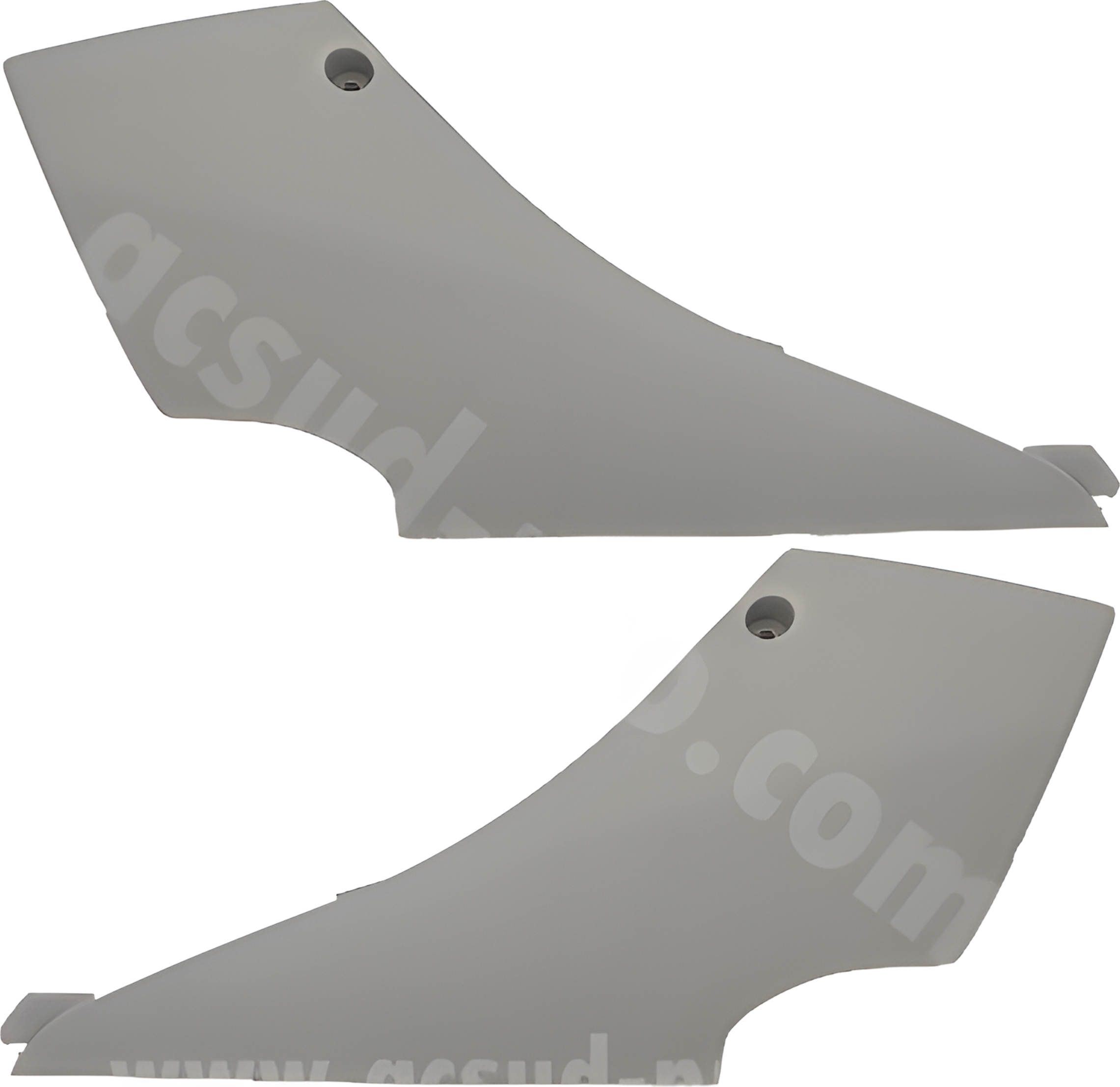 Unterbodenspoiler TNT Verkleidung Unterboden 2-teilig, weiß für Honda SH i 125 / 150 ccm Bj. 2005 - 2009 367331I