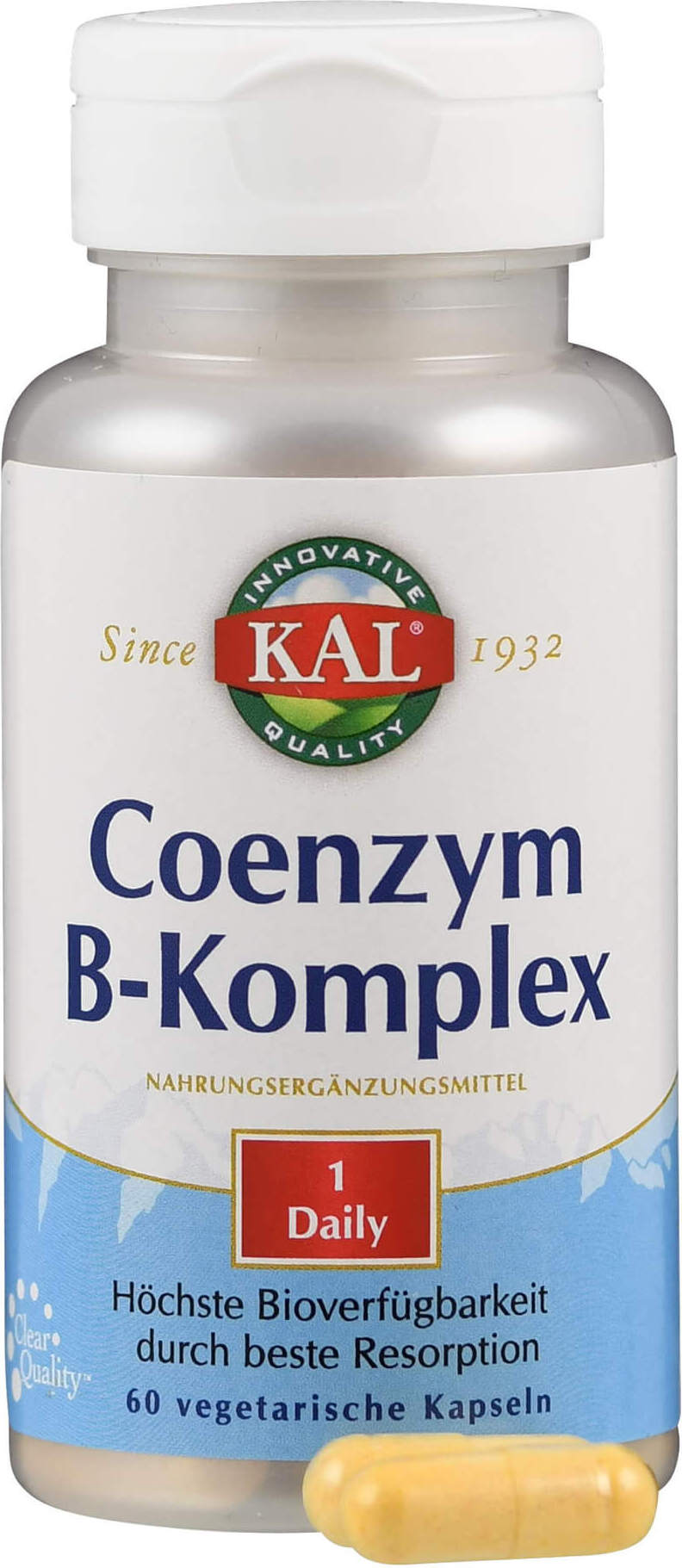 BIG Supplements Coenzym B-Komplex KAL, 60 St KAP 15880225