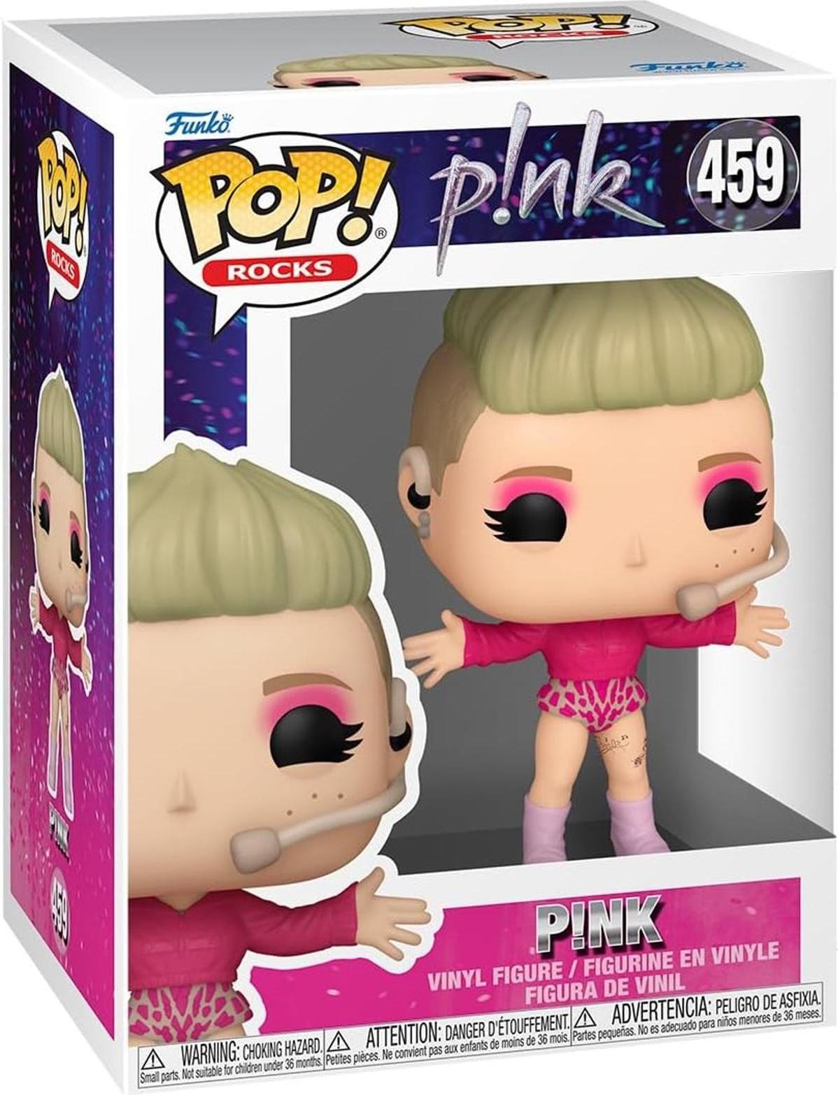 Funko Pop! Rocks PINK Trustfall Vinyl-Sammelfigur Music Fans 3+ 863490