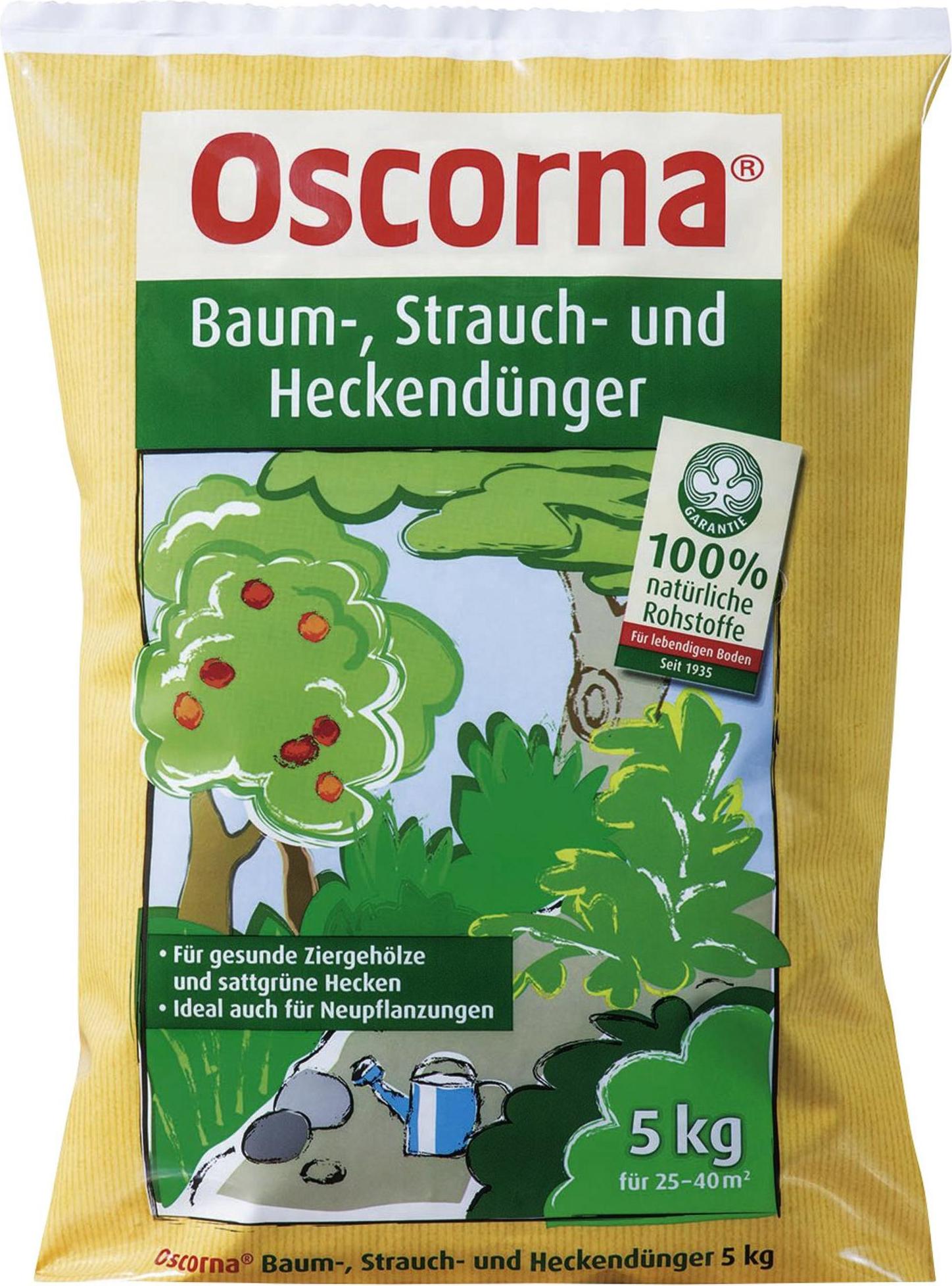 Oscorna Baum-, Strauch- und Heckendünger 5 kg 785