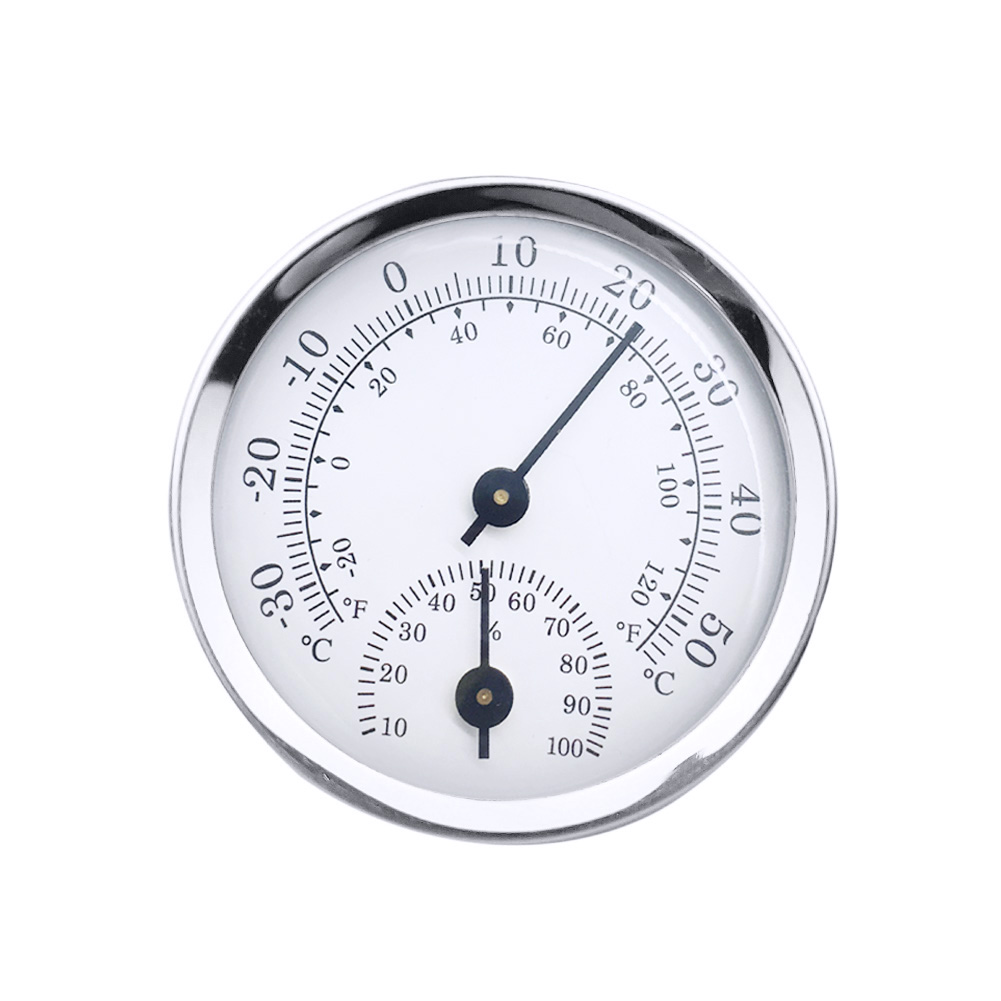 Mini Runde Wandbehang Analog Thermometer