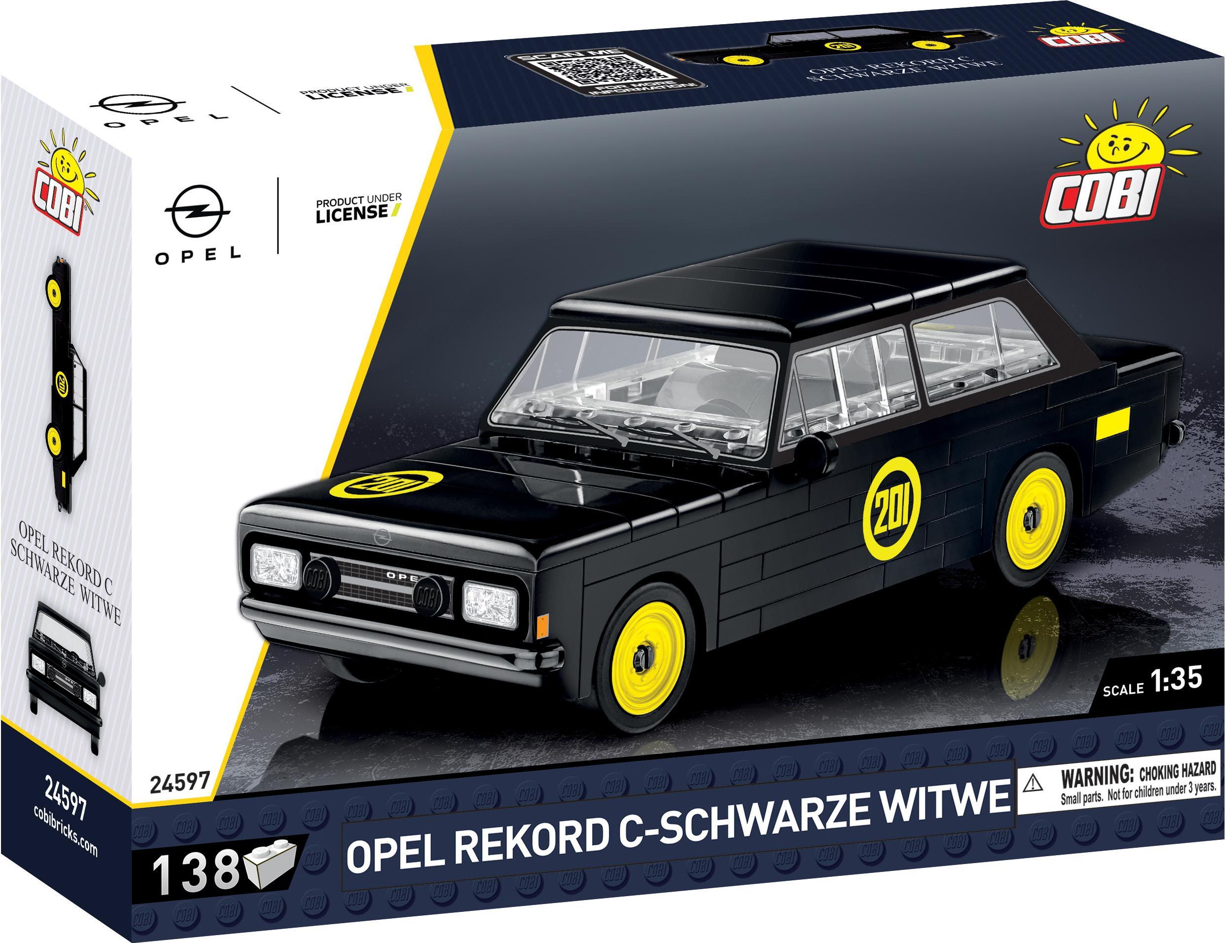 Cobi Opel Rekord schwarze Witwe 24597