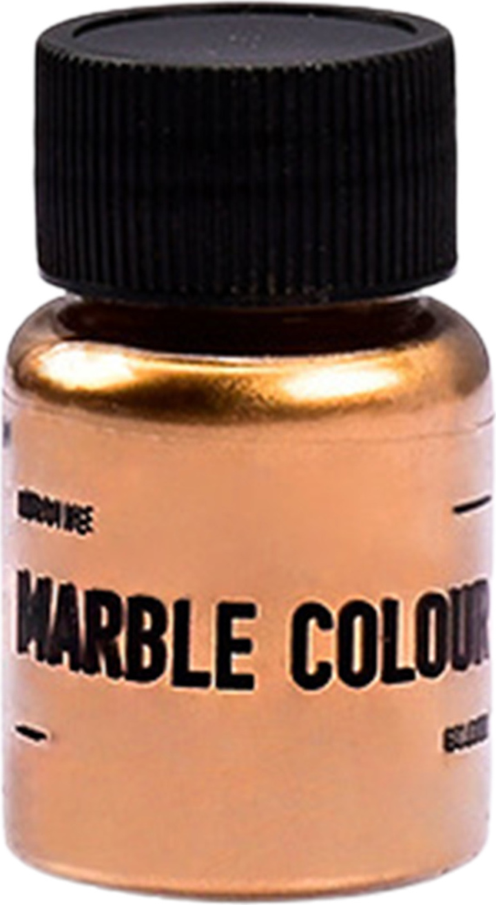 Stuttg 1 Flaschenmetallpulver einfach zu verwenden hautfreundlich 4 Farbe Kreative Pigmente Glimmerpulver für Handwerk-Rotes Kupfer ,Größen:L 2604827@Stuttg