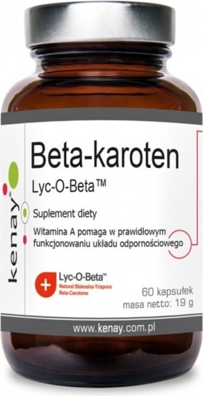 Kenay Beta-Carotin-Provitamin und Lyc-o-Beta 60 Kapseln BI8887