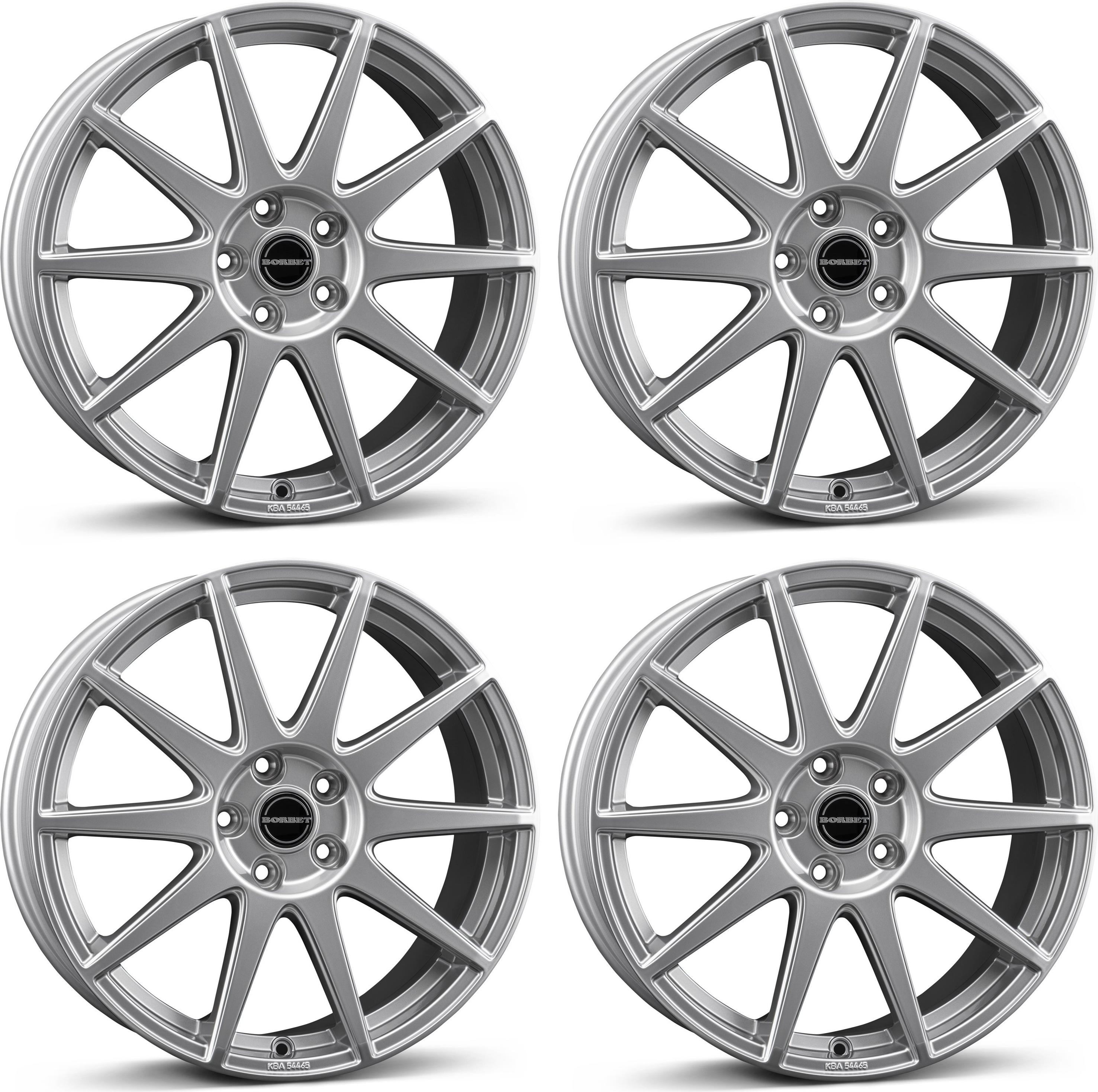 4 Borbet Felgen GTX 8.0x19 ET50 5x114.3 TITA für Honda Accord Civic CR-V Honda HR-V 5x114.3 TITA für Honda Accord Civic CR-V Honda HR-V 4-GTX 80950114,3572,5TG