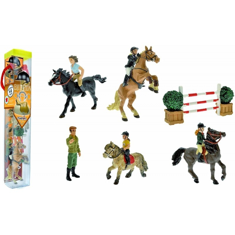 Plastoy 70378 - Figuras de equitación PLASTOY