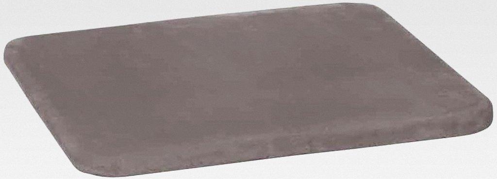 Markenlos Platte "DE LUXE" warmgrau 58 x 58 x 2 cm