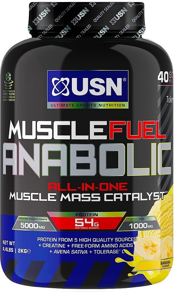 USN Muscle Fuel Anabolic – 2000g-Dose Banana