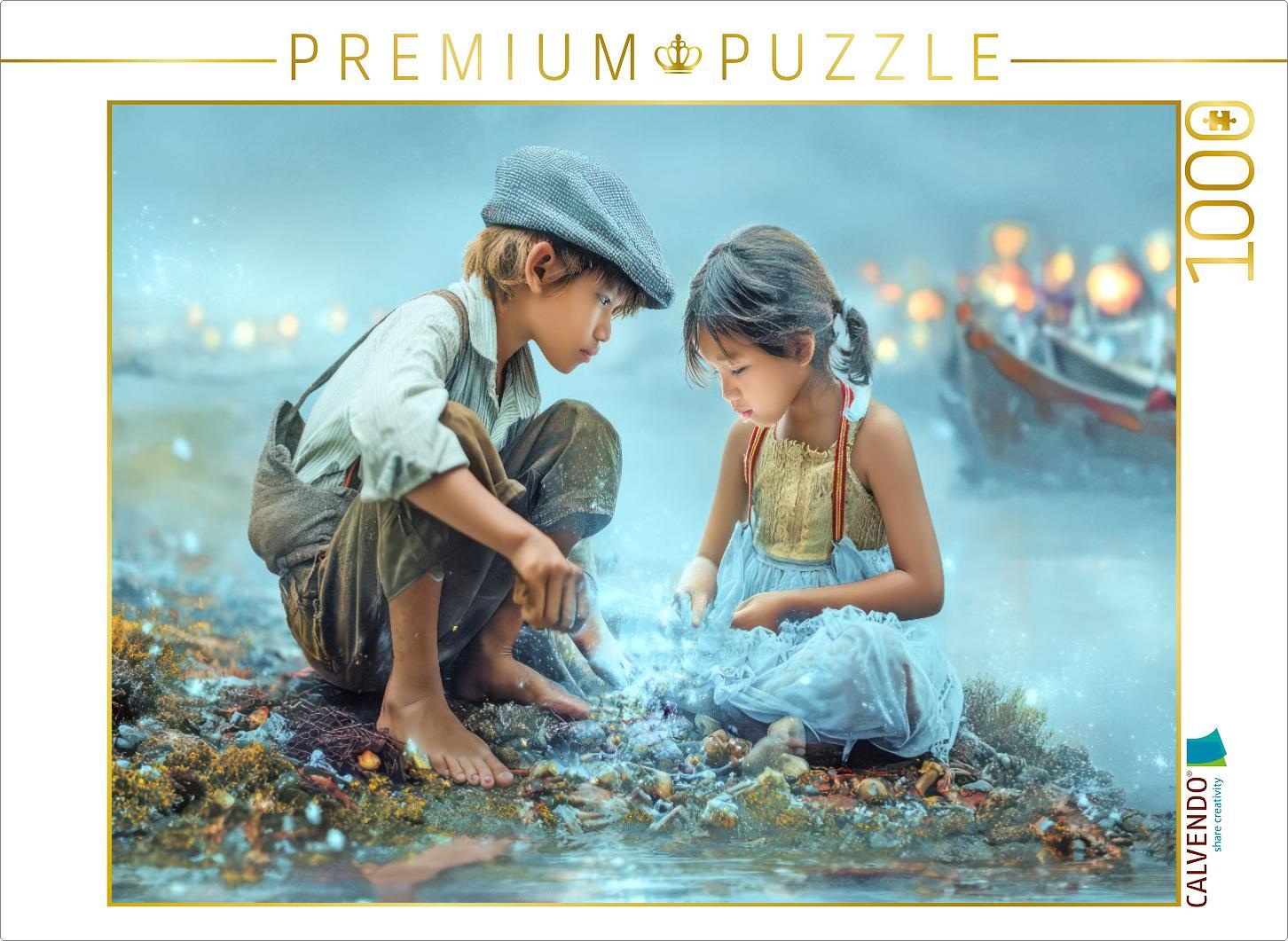 CALVENDO Puzzle Kindheitserinnerungen | 1000 Teile Lege-Größe 64x48cm Foto-Puzzle für glückliche Stunden